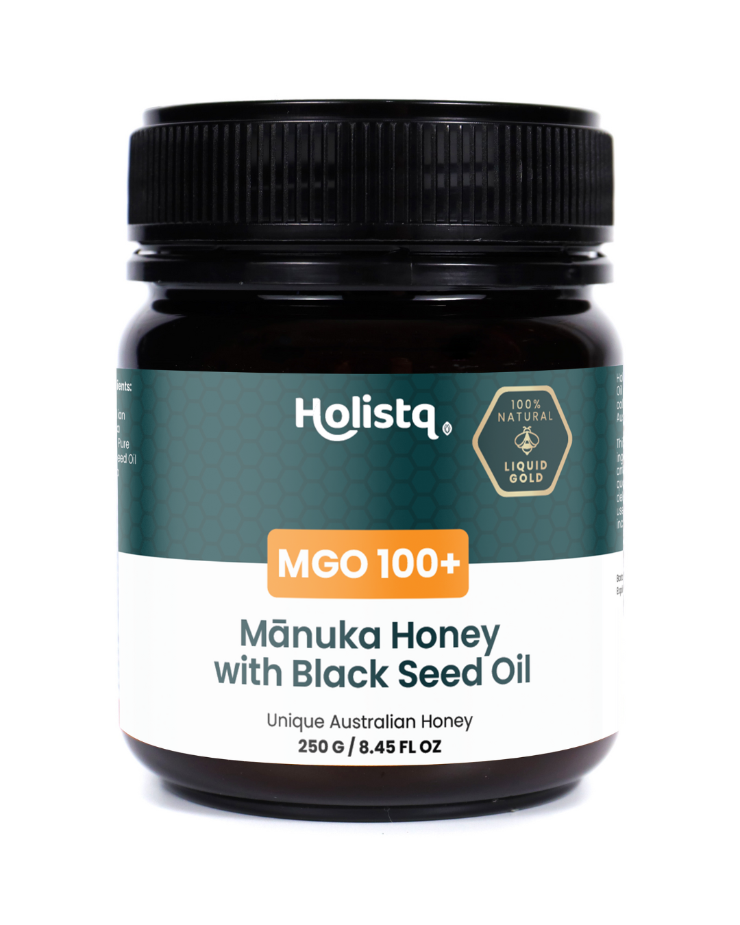 Australian Manuka Honey | MGO100+ With Black Seed Oil - Holistq
