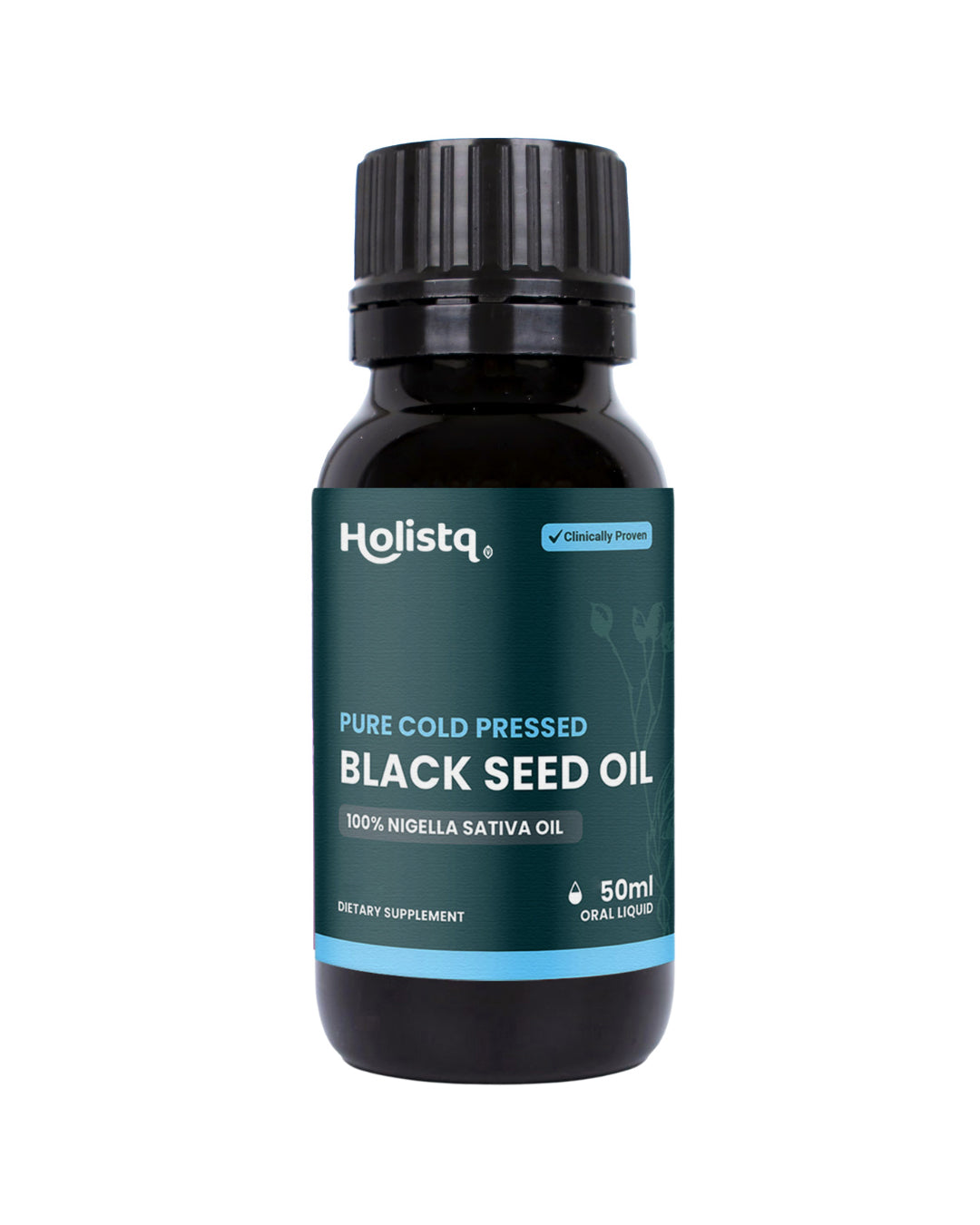 Cold Pressed Organic Black Seed Oil | 50ml - Holistq